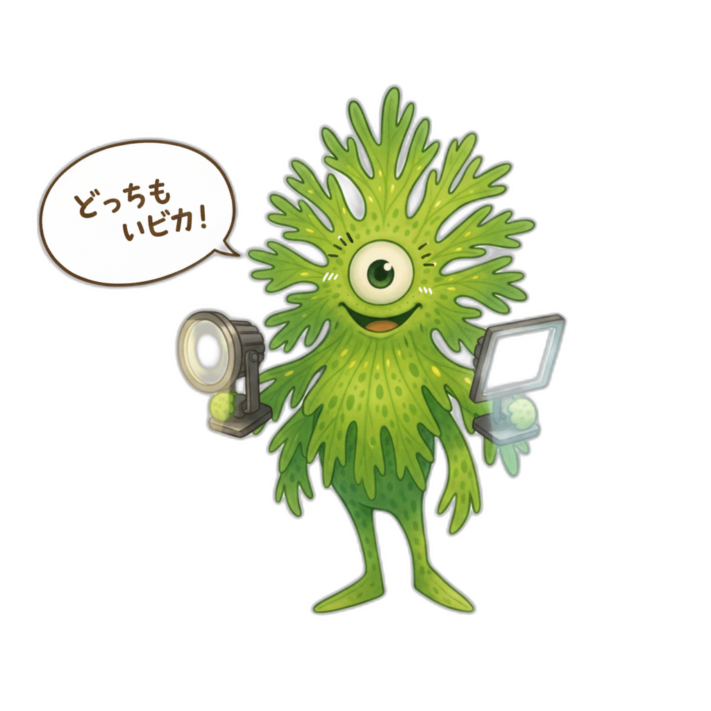 ビカクシダLED照明の選び方｜スポットライトvsパネルライト徹底比較