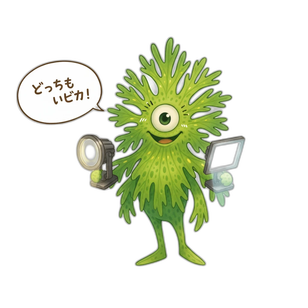 ビカクシダのパネルライトはデメリットもある｜スポットライトとの使い分けを解説