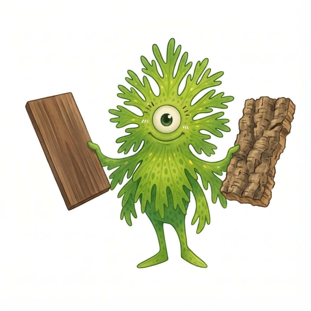 ビカクシダ栽培｜木材の平板 vs コルク｜私が木材の平板を選ぶ理由