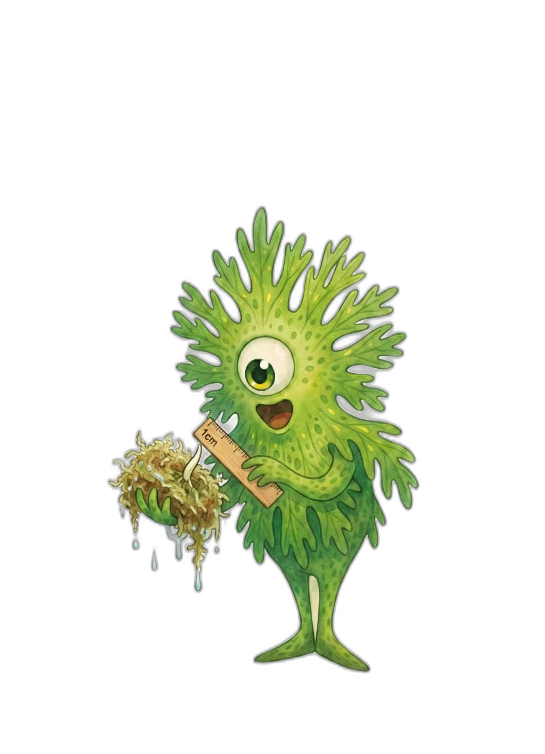 根が1cm伸びると、葉はこれくらい成長する｜ビカクシダの成長記録