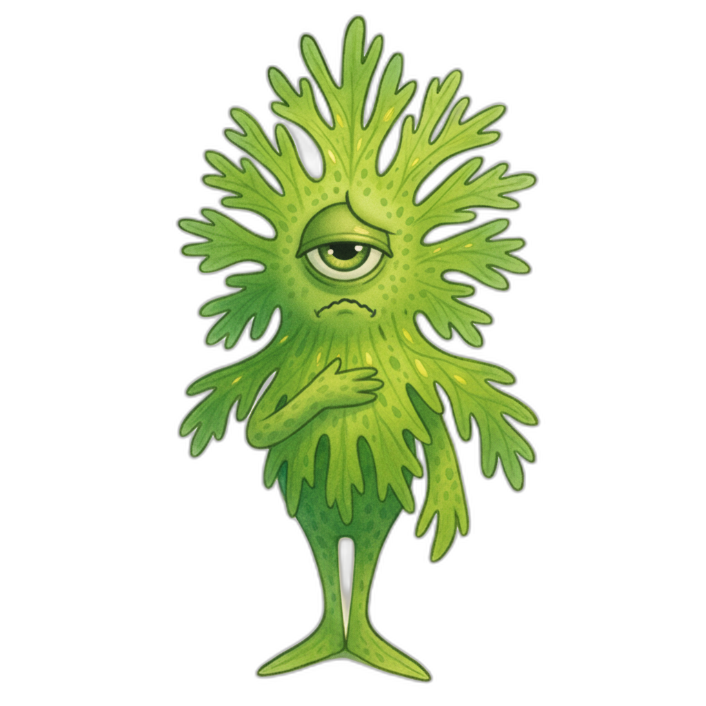 悲しむビカキンちゃん