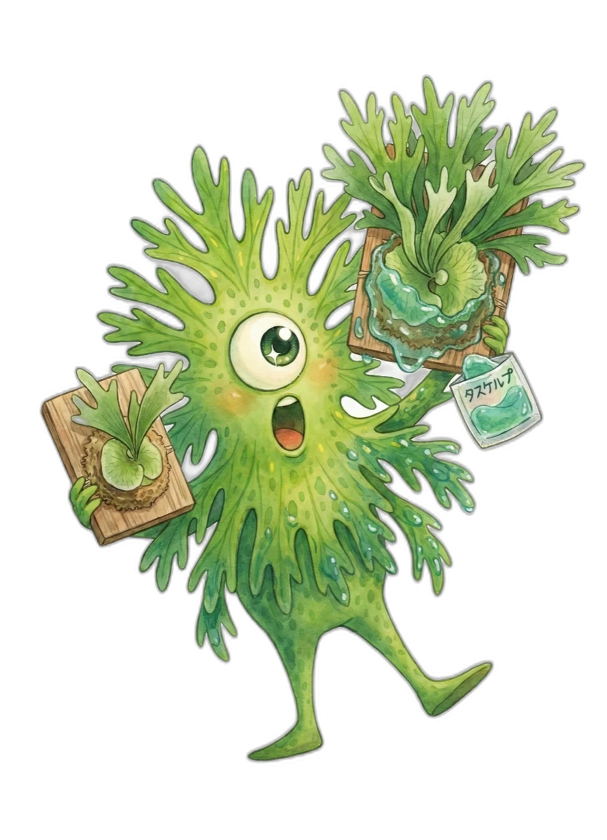 タスケルプの効果とは？ビカクシダ栽培で使ってみた【バイオスティミュラント】