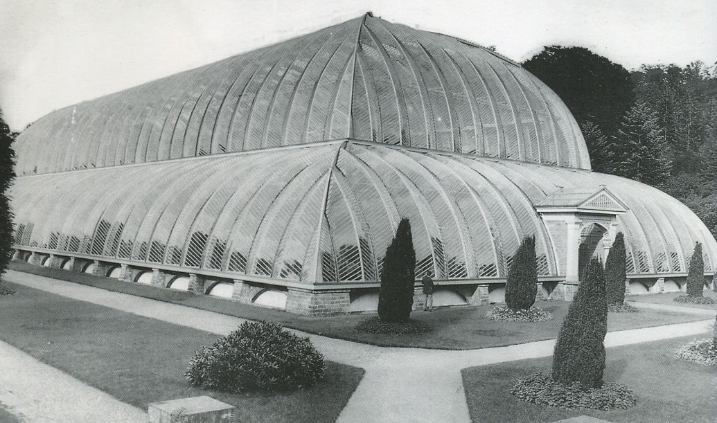 Chatsworth Great Conservatory 19世紀の写真